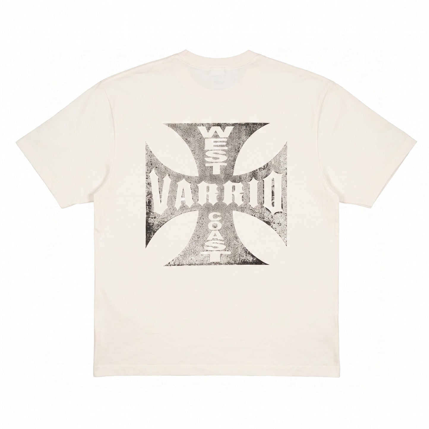 CHOPPER CROSS VARRIO T-SHIRT│WHITE COLOR